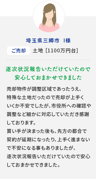 埼玉県三郷市 I様